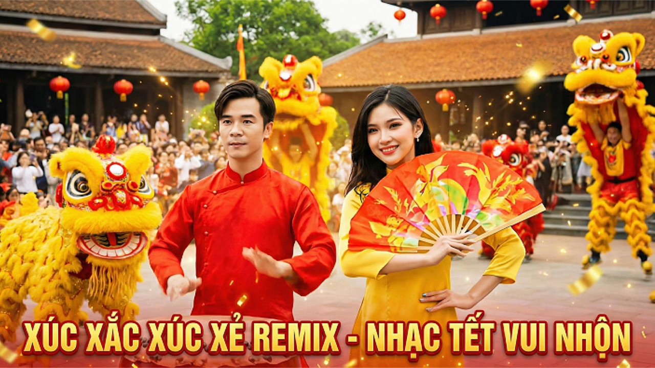 XÚC XẮC XÚC XẺ 🎲 | Đồng Dao Remix Nhạc Tết Vui Nhộn | Nhạc Xuân Vui Nhộn Mới Nhất