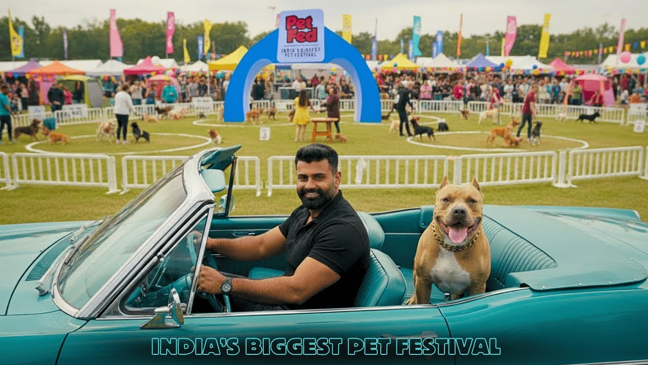 I visited the Biggest Dog festival in India | PetFed 2025 😳| Taking Bully Was a Risk&hellip;&rdquo; || Day 1