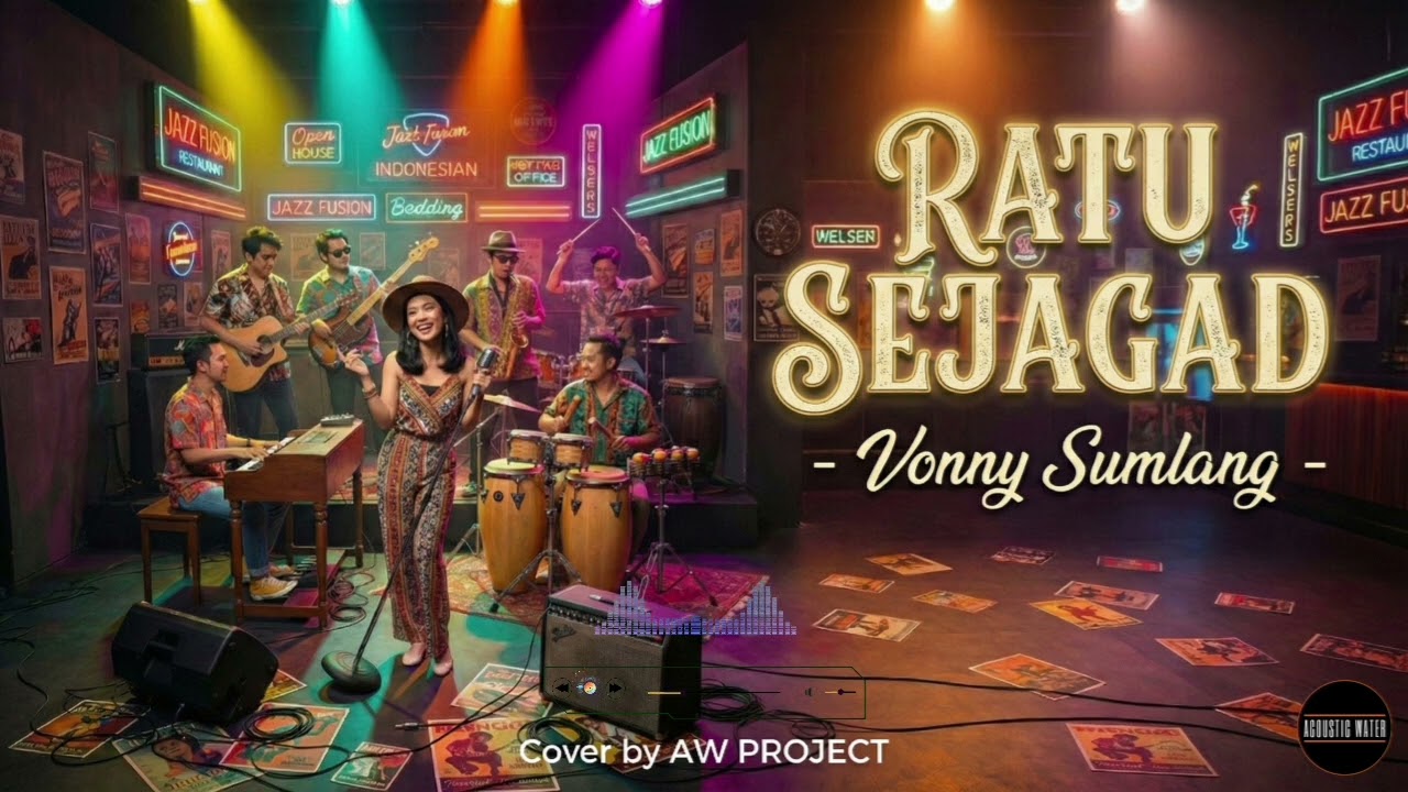 RATU SEJAGAD - VONNY SUMLANG (COVER) | FUNK ACOUSTIC VERSION 