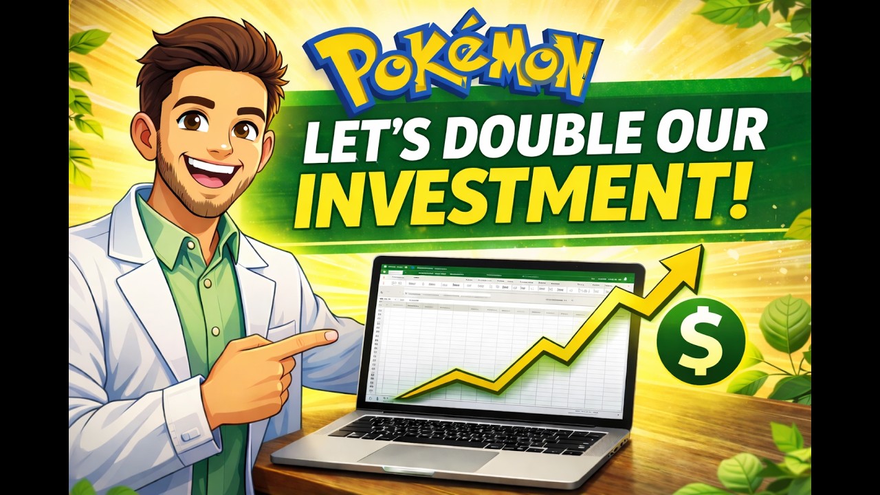 Investor bro excel spreadsheet! Lets double our investment! | Ep #12 |  Pokémon Excel Spreadsheet