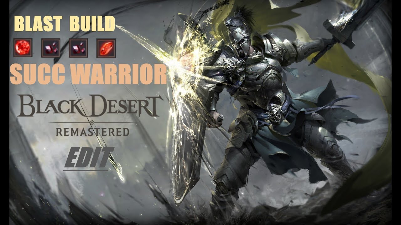 Succ Warrior but with HUMAN DAMAGE - BDO PvP EDIT -