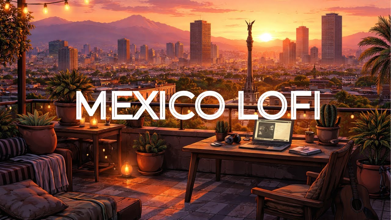 Mexican Lofi | 1 Hour Mix | Mexico City Beats to study / relax by Latin Lofi Beats