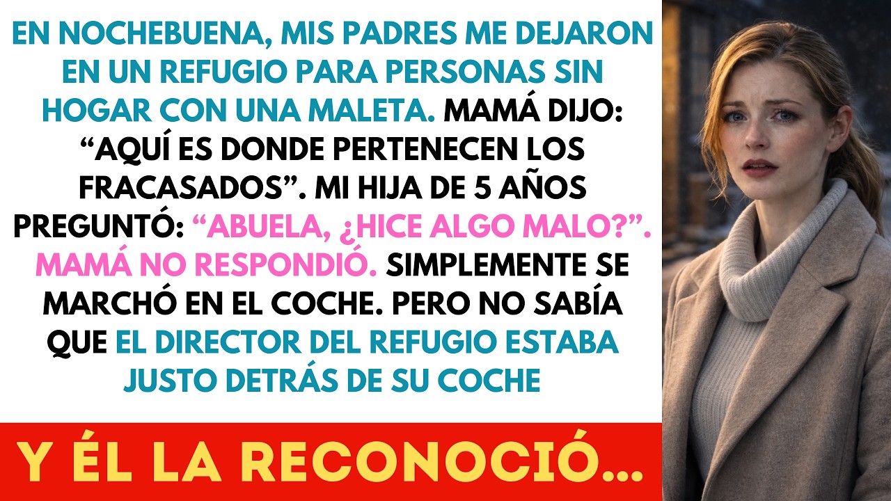 Mi madre nos abandonó en un refugio la Noche de Navidad… hasta que el director descubrió su secreto