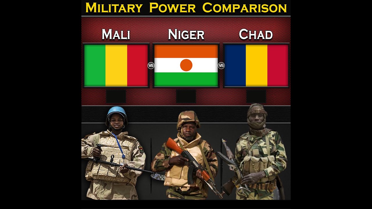 Mali vs Niger vs Chad | Military Power Comparison 2025