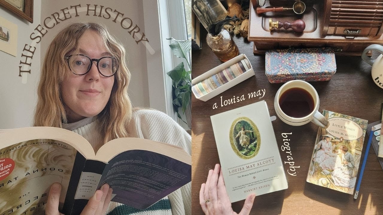 reading the secret history, writing a novel, a new louisa may alcott biography, & masters in history