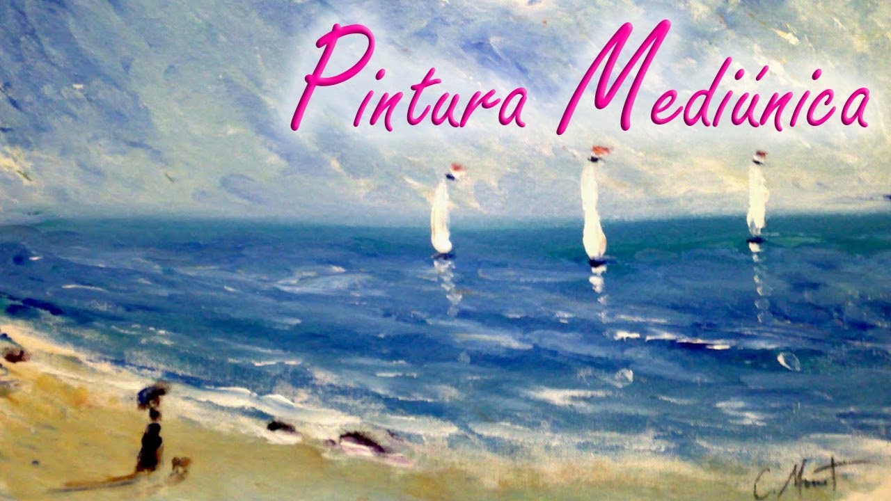 Pintura Mediúnica (Psicopictografia) -  Maria Gertrudes
