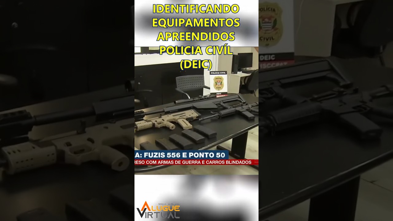 DEIC IDENTIFICANDO EQUIPAMENTO POLICIA CIVIL 3  #shortvideo #shortsfeed #policiafederal #policia #fy
