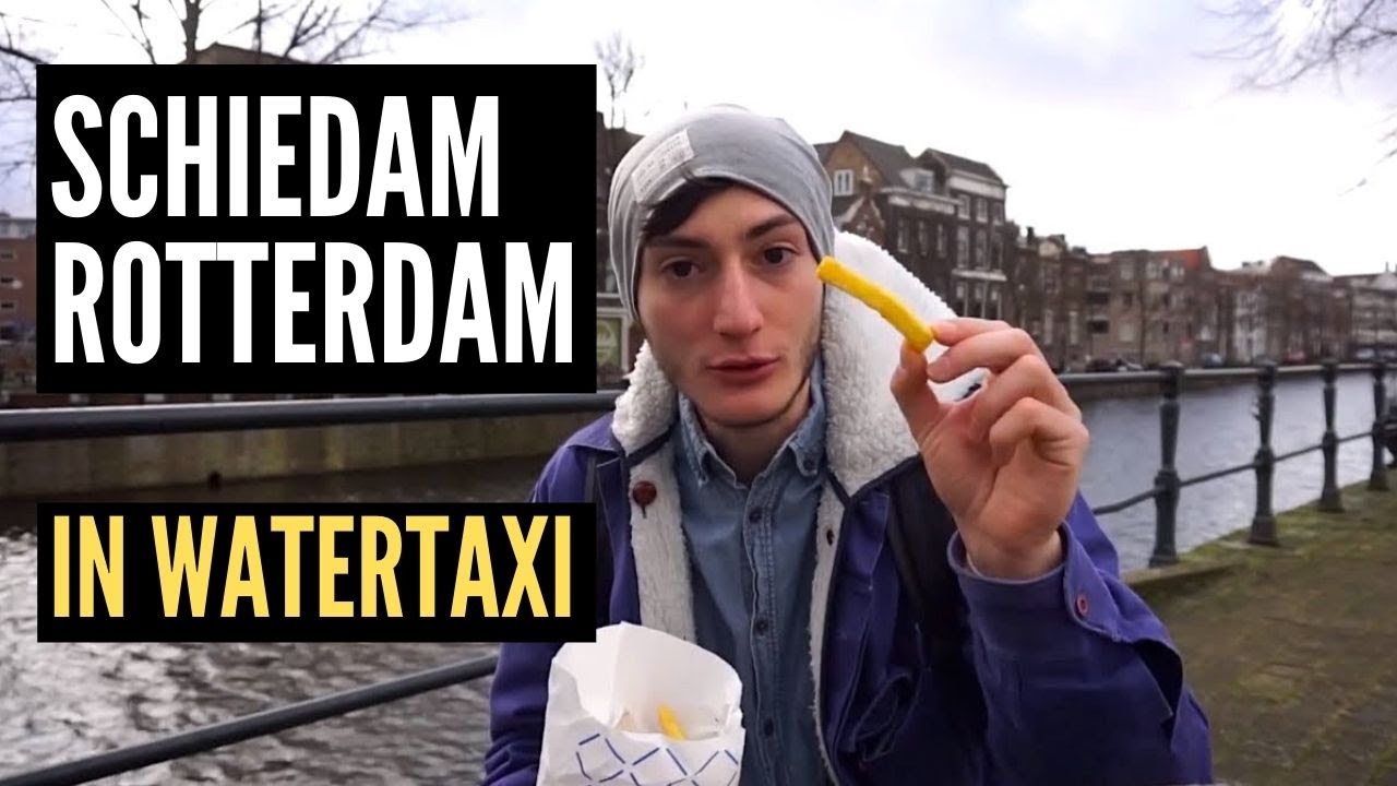 Vado a Rotterdam in watertaxi 🇳🇱 La mia vita in Olanda