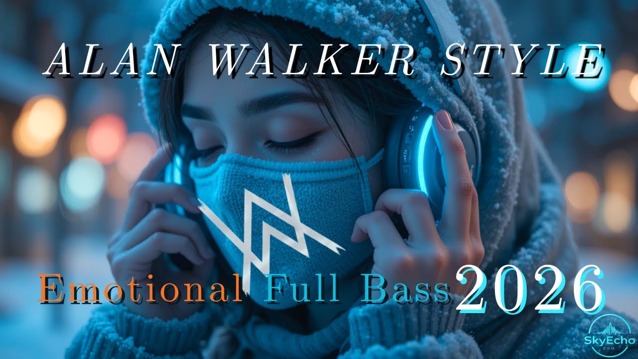 🎧 Alan Walker Style Full Bass Remix 2026 - Emotional Cinematic EDM • Night Drive Music | Hope Song