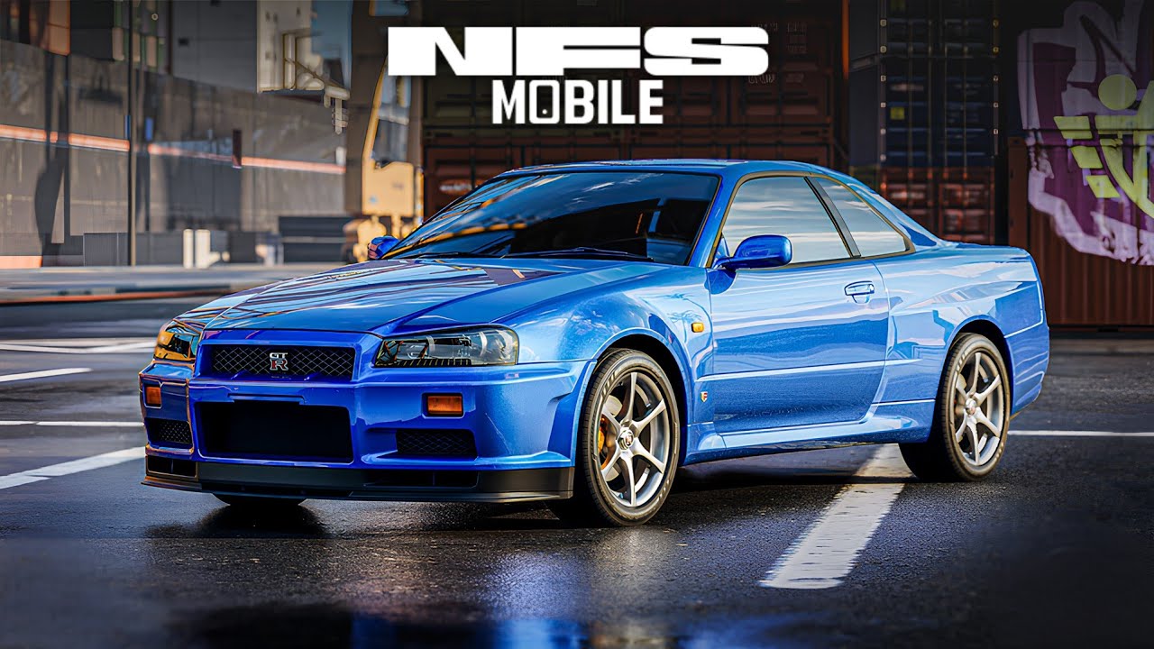 NEED FOR SPEED MOBILE NISSAN Skyline GT-R R34 | Gameplay