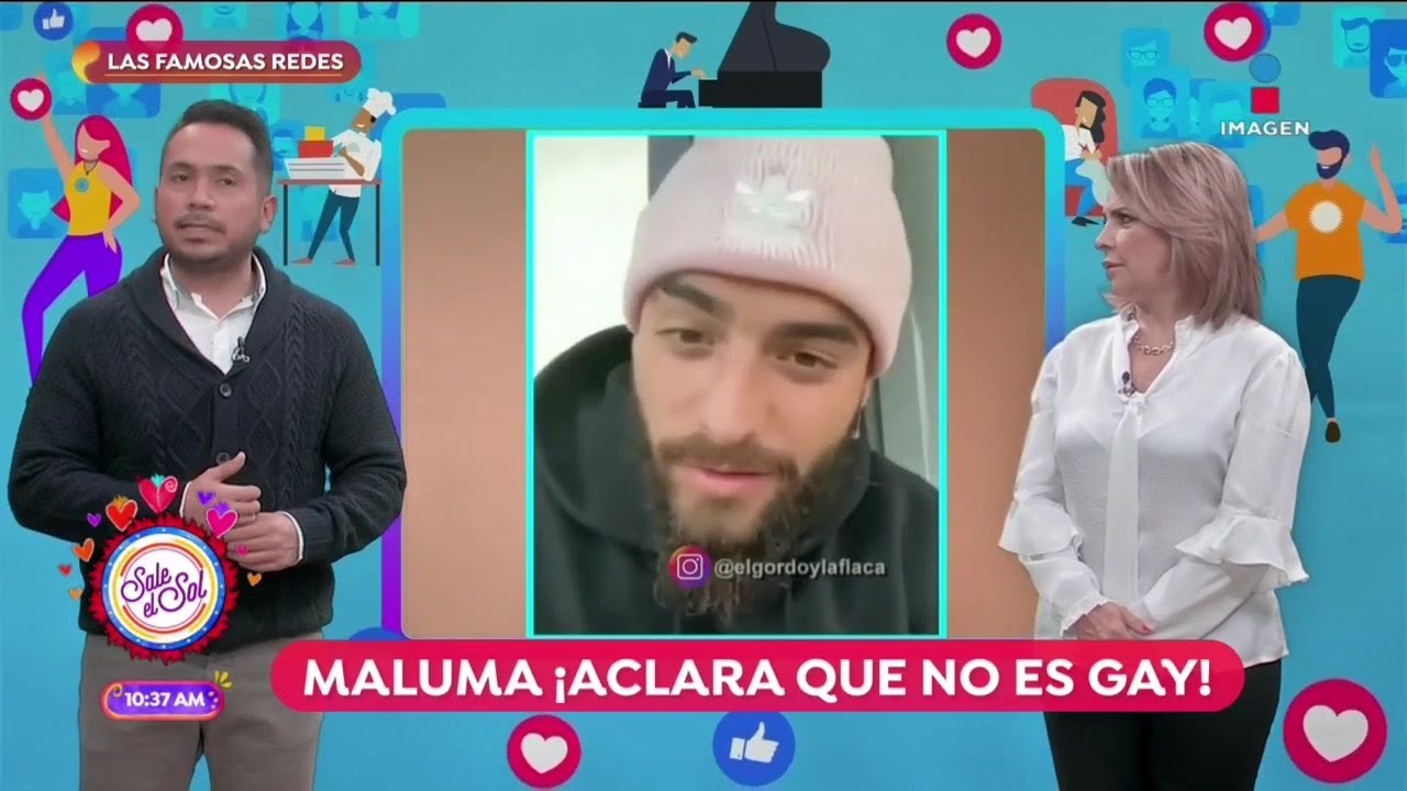 Maluma aclara con video que no es gay | Sale el Sol