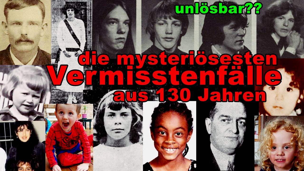 1 mysteriöser Fall von spurlosem Verschwinden aus jedem Jahrzehnt ab 1900 #spurlosverschwunden