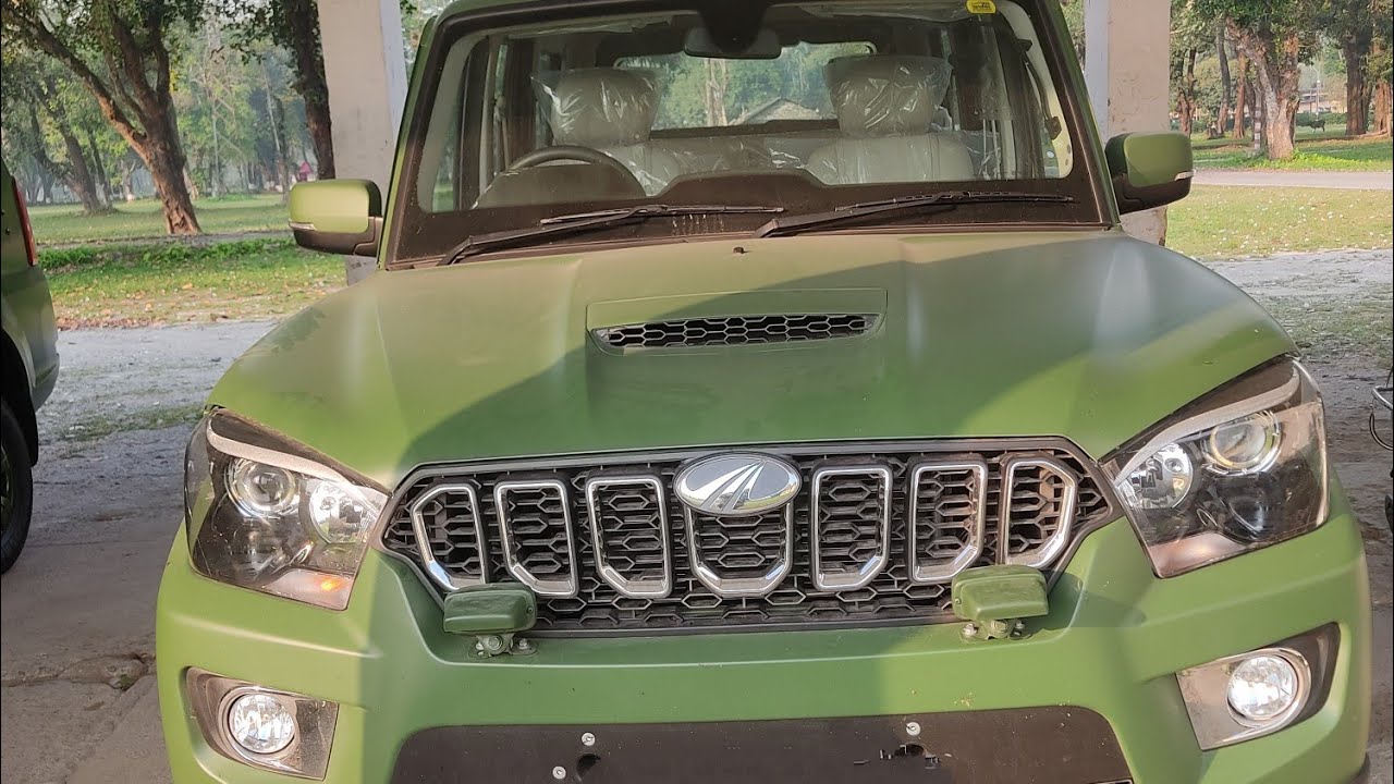 Indian army Mahendra Scorpio  vehicle4x4