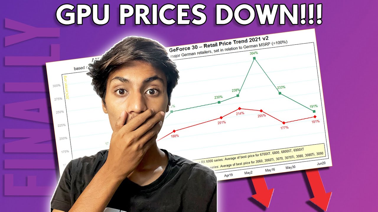 GPU Prices Start Going Down! But When Will The Shortage End?