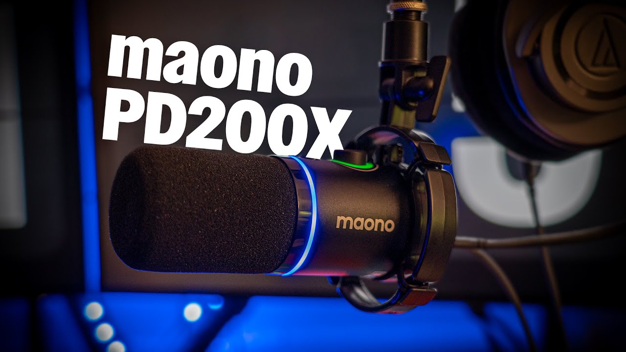 Обзор Maono PD200X — динамический USB/XLR-микрофон