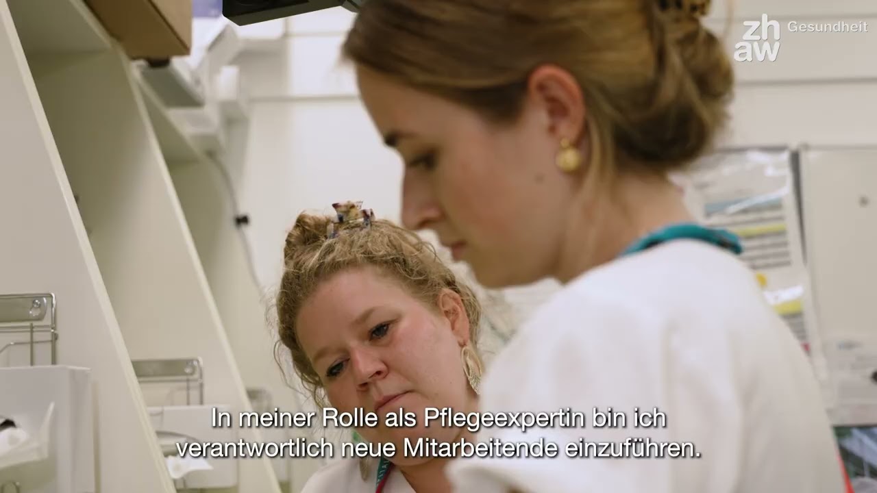 Clevere Leute studieren Pflege: Katja Beck, Pflegeexpertin am Kinderspital Zürich