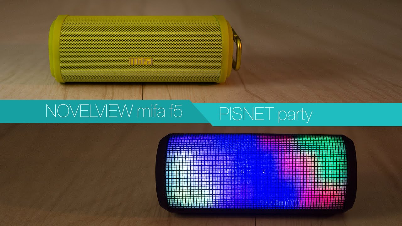 NOVELVIEW mifa f5 vs Pisnet Party - Bluetooth Speaker