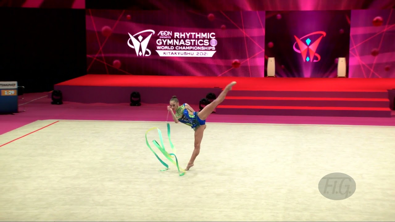 KALEYN Boryana (BUL) - 2021 Rhythmic Worlds, Kitakyushu (JPN) - Qualifications Ribbon