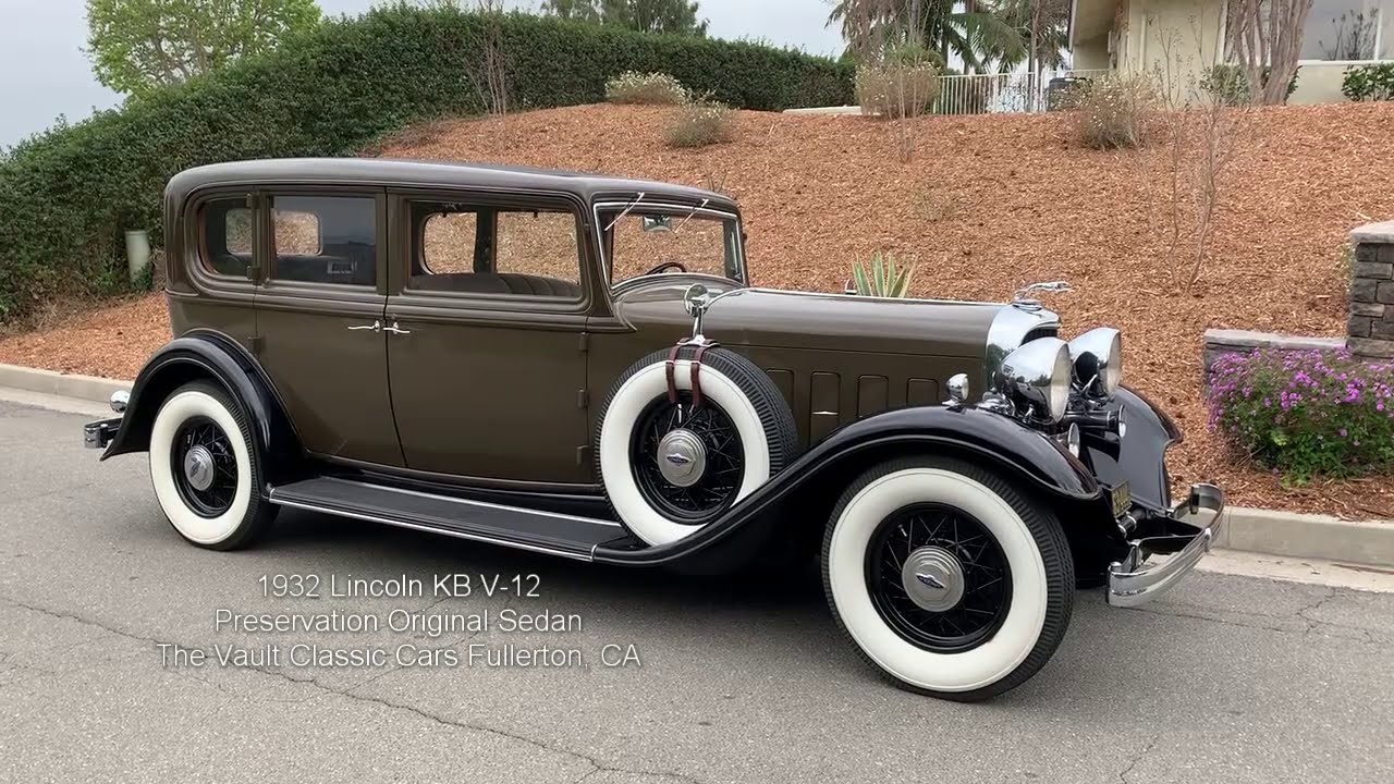 1932 Lincoln KB V12