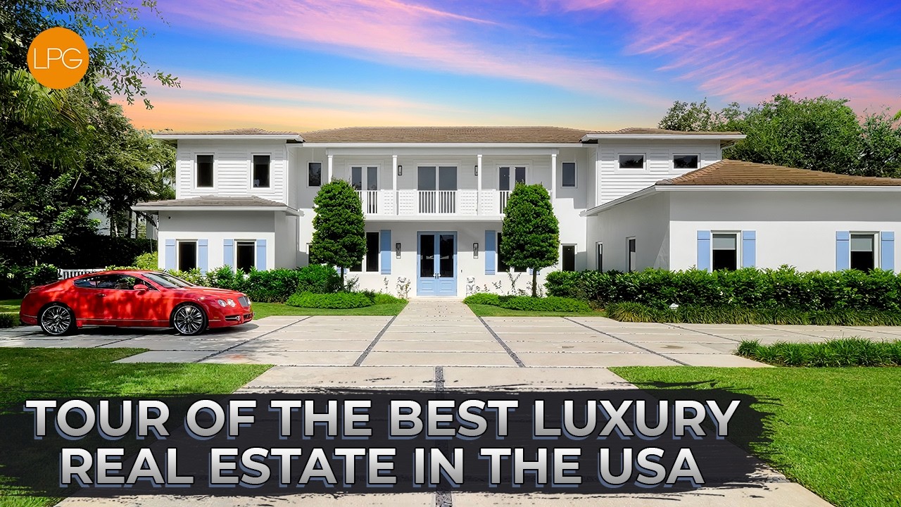 1 Hour Luxury Homes Tour: 10 Stunning Real Estate In The USA