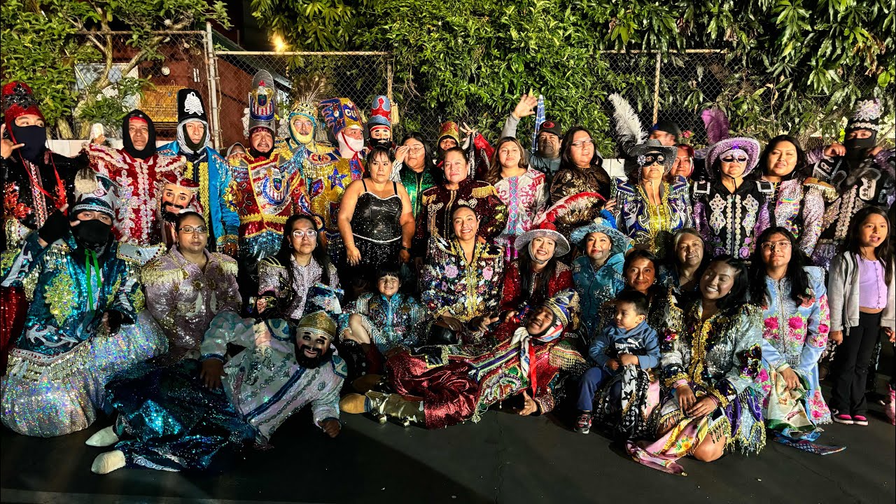 Cuadrilla San Martin Caballero, Carnaval de Tepatlaxco 2025, Los Angeles CA