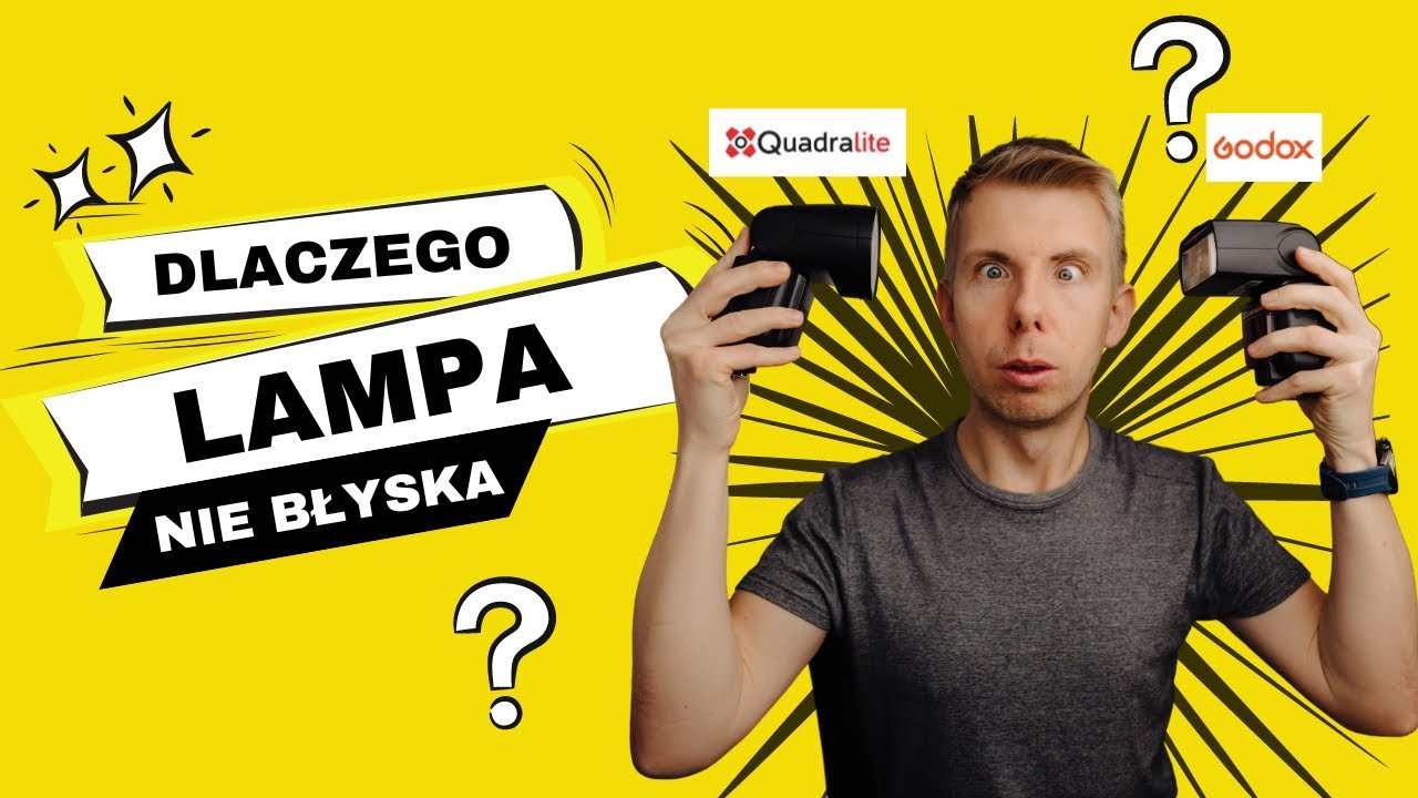 Lampa błyskowa nie błyska czyli jak ustawić lampę błyskową do wyzwalania bezprzewodowego | Godox