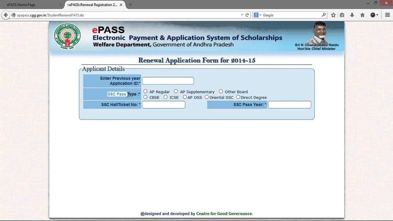 AP ePass Renewal Application Submission Procedure