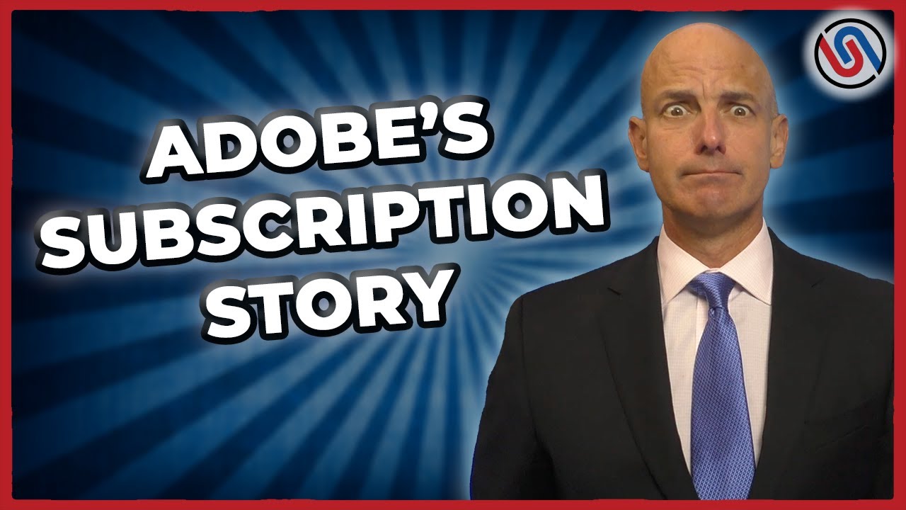📈 The Adobe Creative Cloud Subscription Story...