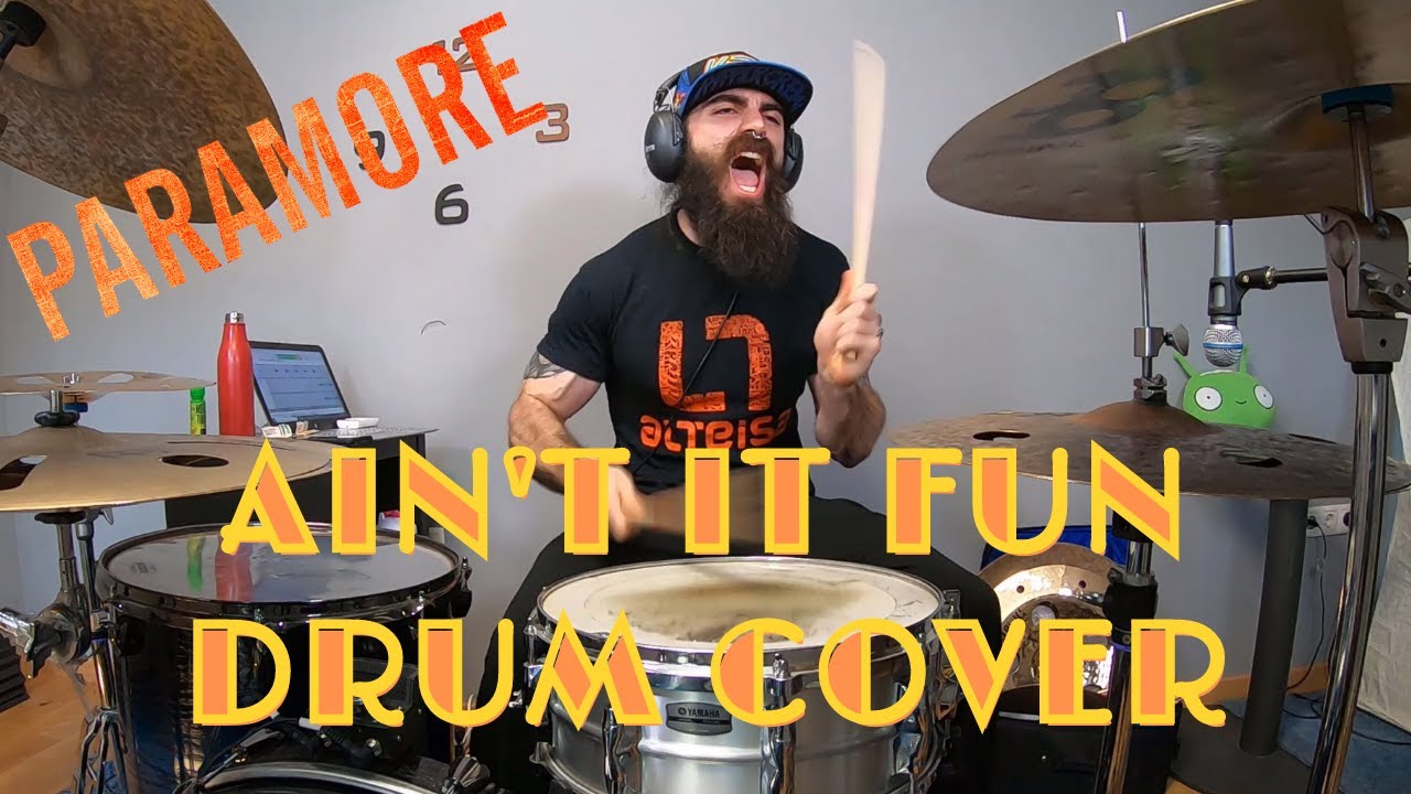 AIN'T IT FUN | PARAMORE - DRUM COVER.