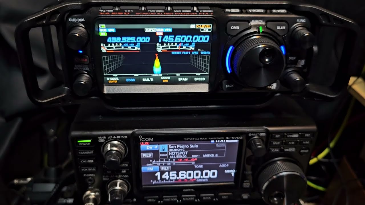 Yaesu FTX-1 и ICOM IC-9700