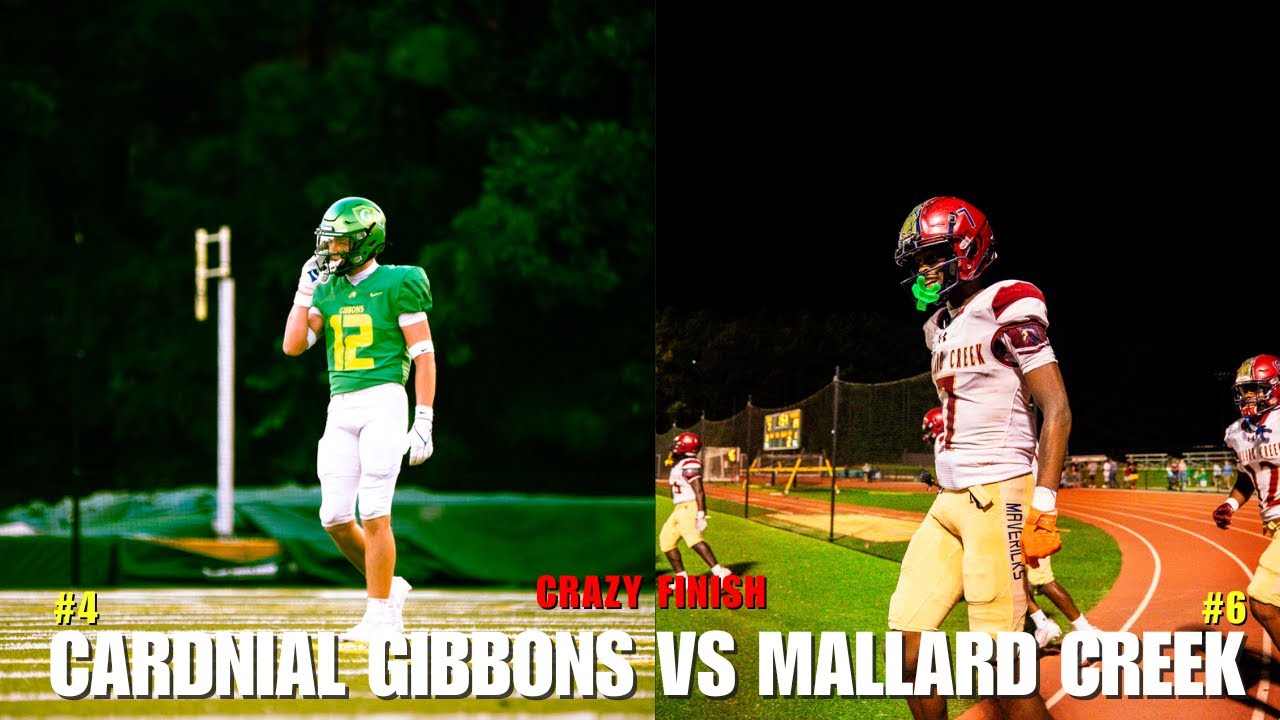 WEEK 5 | #6 Mallard Creek (NC) vs #7 Cardinal Gibbons (NC)