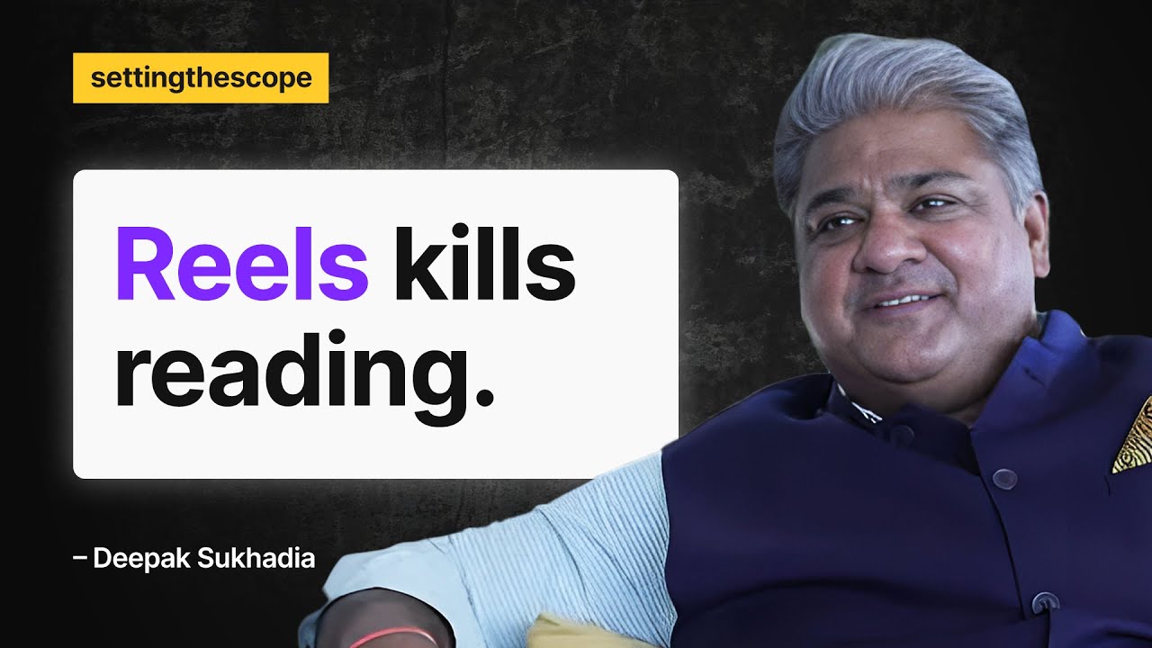 Setting The Scope ft. Deepak Sukhadia | Books| Movies | Family Legacies  #Udaipur #India
