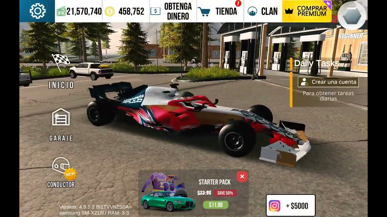 Mejor caja de cambios de estos tres carros en car parking multiplayer 