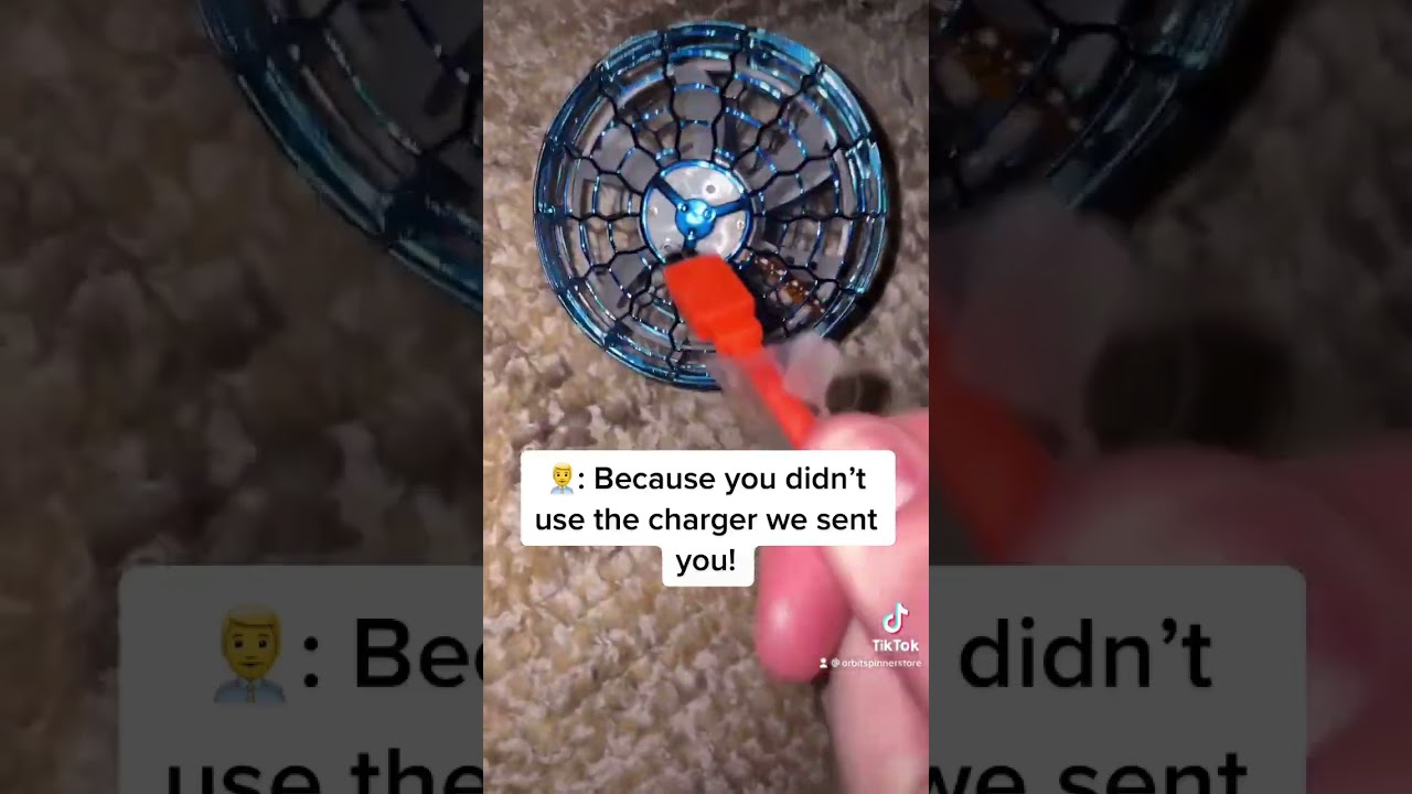 All orders come with a FREE charger! 🔌  #tiktok #tiktokmademebuyit #fyp #drone #spinner #toy