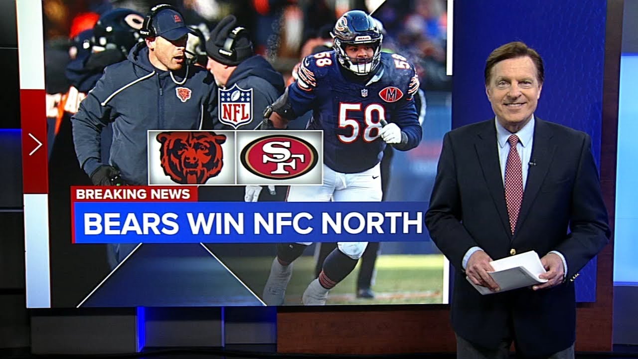 Chicago Bears win NFC North for 1st time since 2018 after Packers lose to Ravens