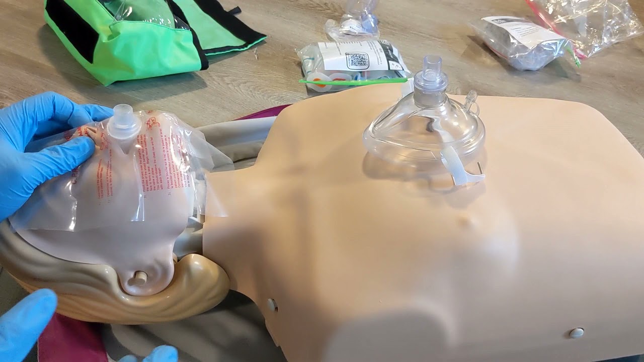 CPR Face-shield Barrier Device: Adult Demo