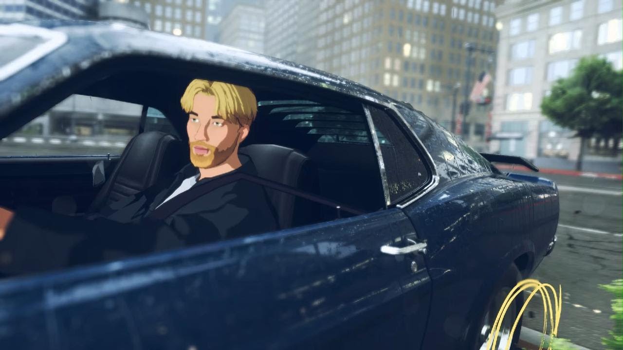 Need for Speed Unbound. Racing and cop chase