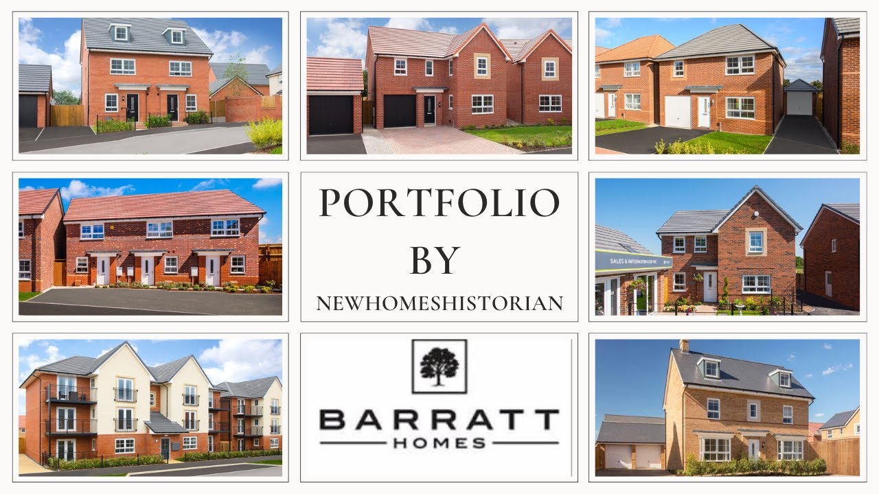 Barratt homes - Portfolio 2025 - All of the house types