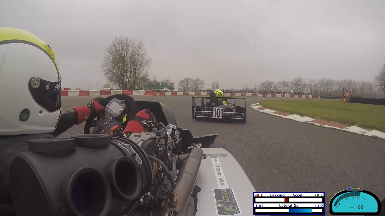 Darley moor Superkart KTM 450 April 2019 Race 1