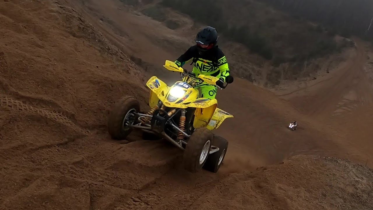 Żwirownia Szumowo. Suzuki LTZ400/LTR450| Yamaha YFZ/RAPTOR. #Atv GhosT rider # 87litus