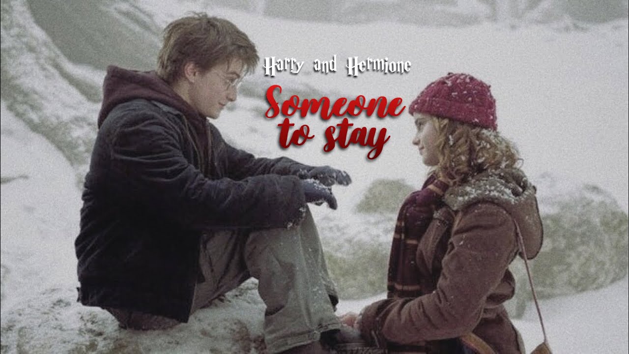 Harry and Hermione [AU] Someone to stay.