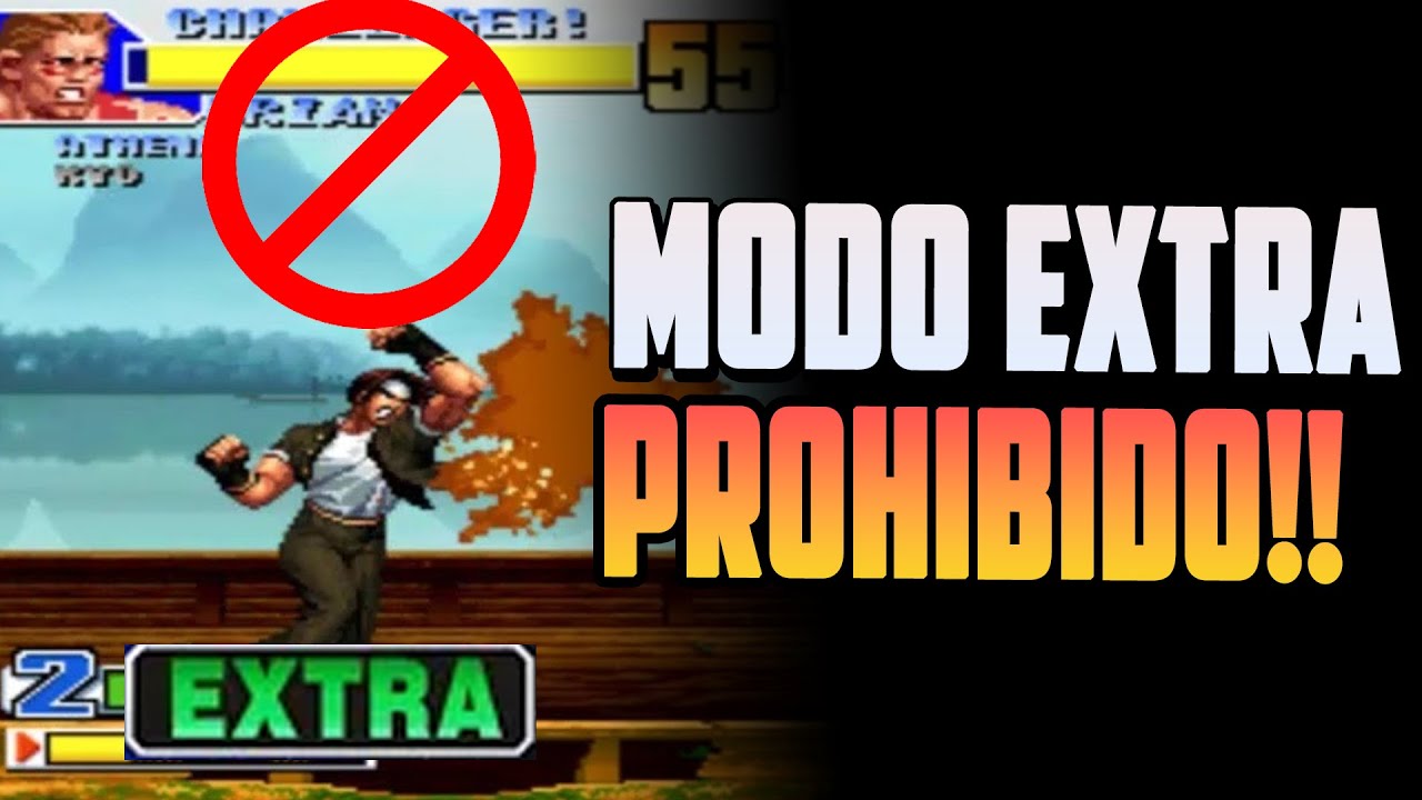 EL MODO EXTRA EN KOF 98 ESTA BANEADO