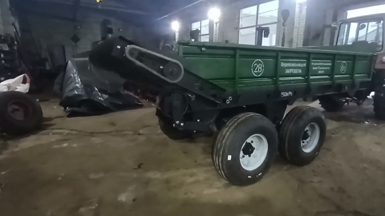 Разбрасыватель РОУ-6 после капремонта. 