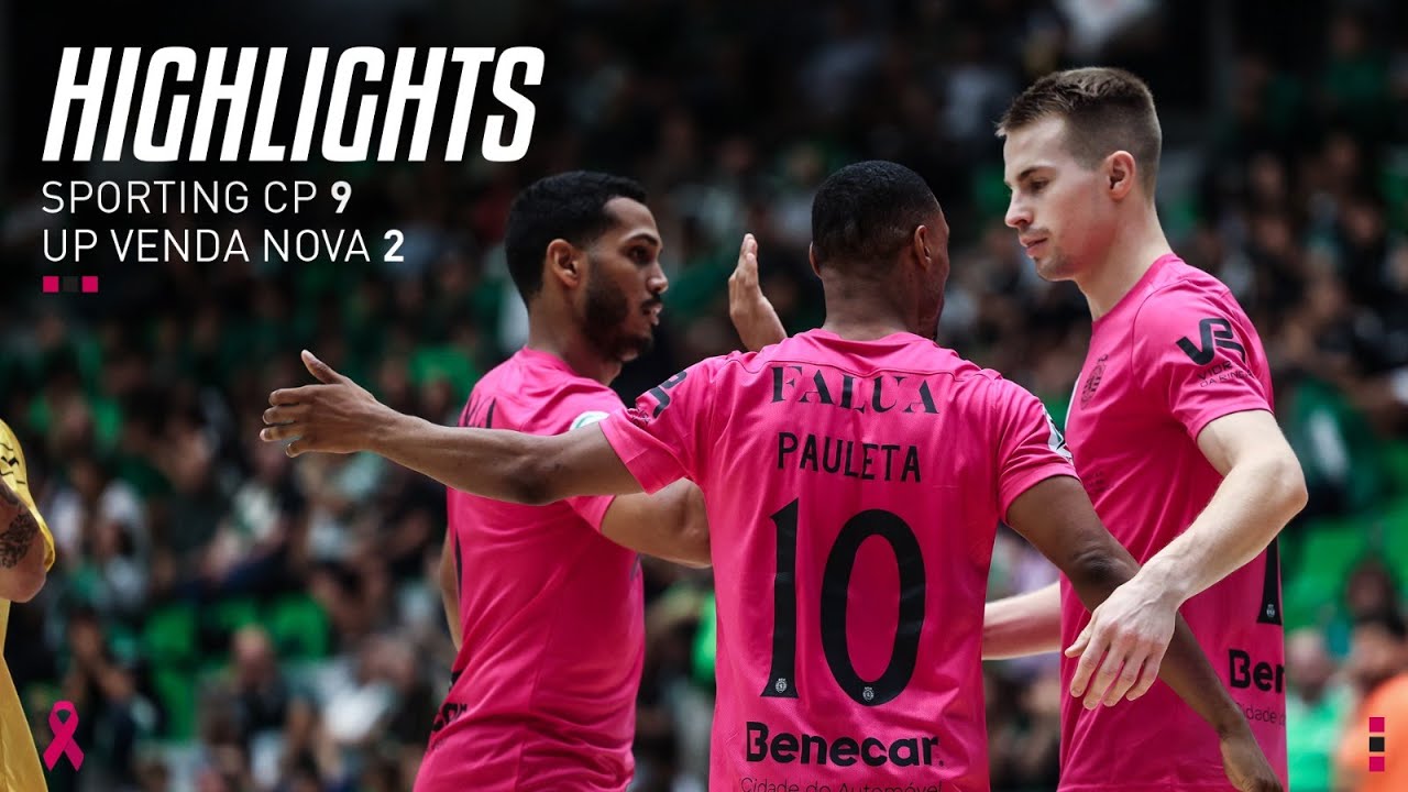 Futsal | Troféu Stromp: Sporting CP 9-2 UP Venda Nova