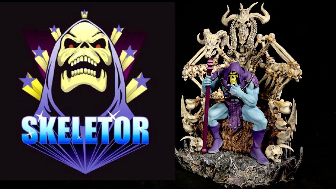 Iron Studios: 'Skeletor On Throne' Masters Of The Universe Deluxe Art Scale 1/10 Resin Statue Review