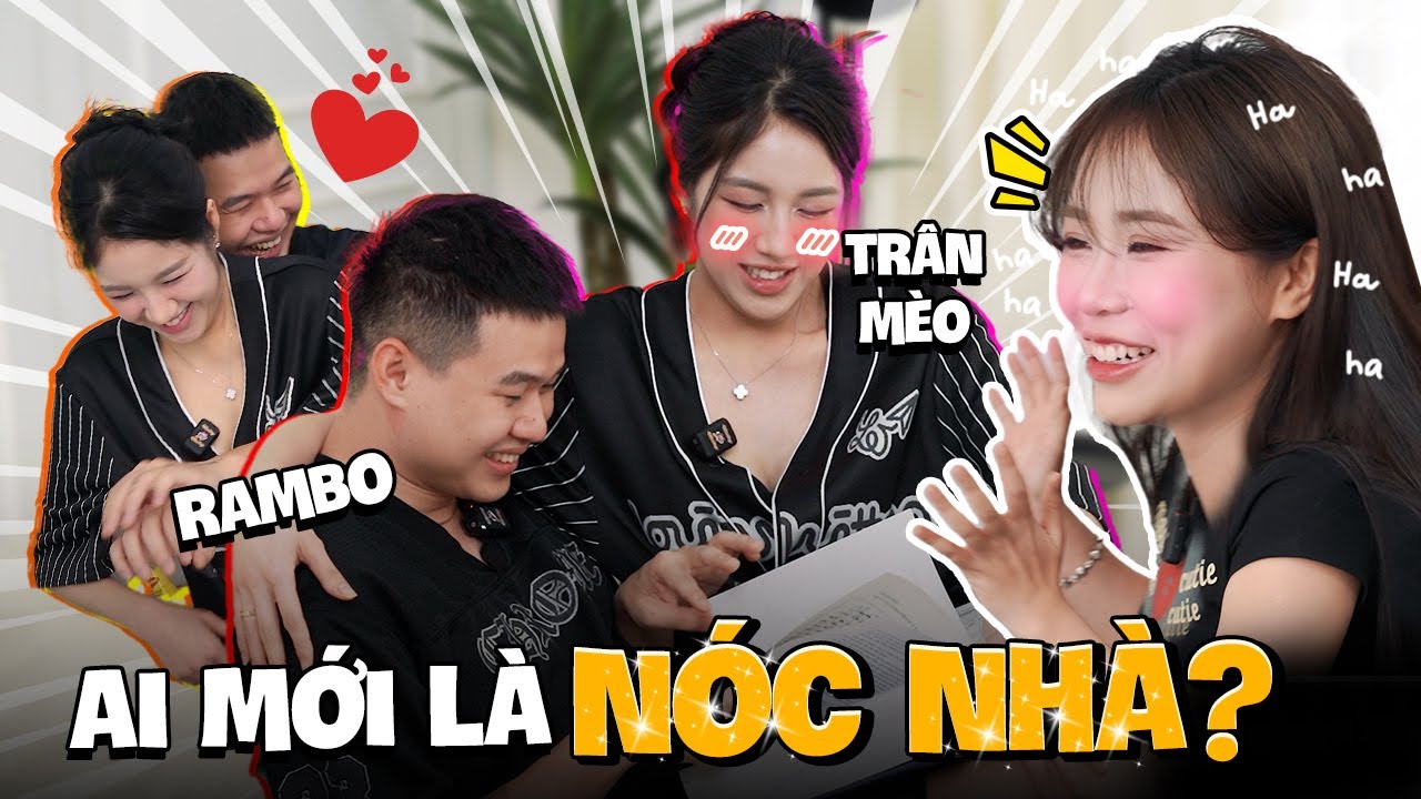 Ông xã Rambo và bà xã Trân Mèo ngại quắn quéo khi bị NYC MisThy bắt tương tác! COUPLE SHOW
