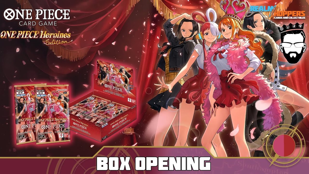 ONE PIECE TCG EB03 HEROINES EDITION BOX OPENING 