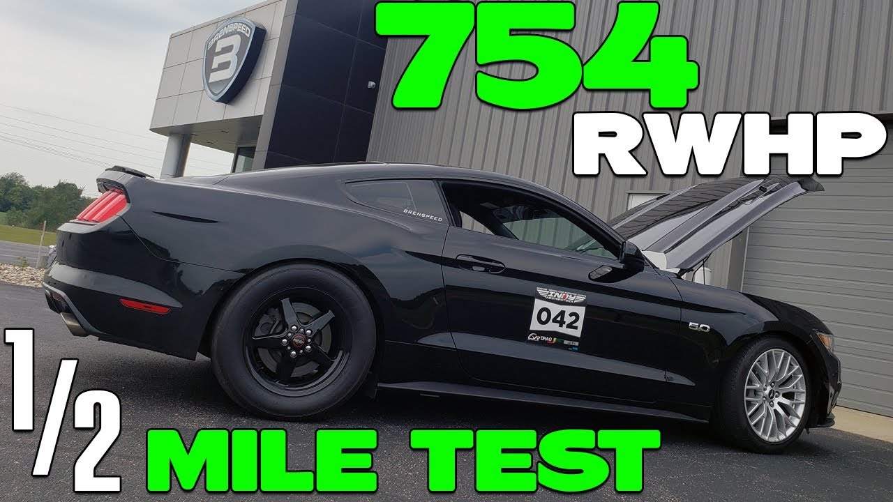 2015 Mustang Whipple Supercharger 750 rwhp (Half Mile Racing) & Dyno with Kooks Headers