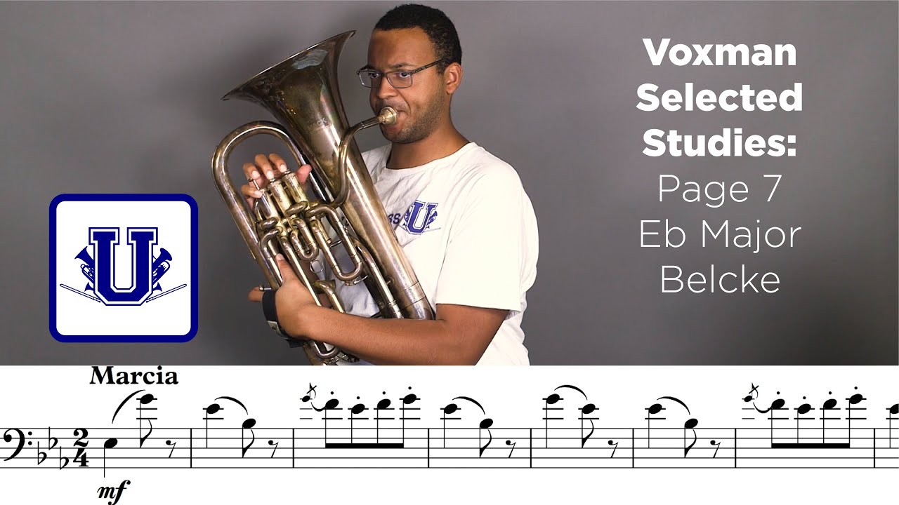 Eb Major Belcke (page 7) from Voxman Selected Studies
