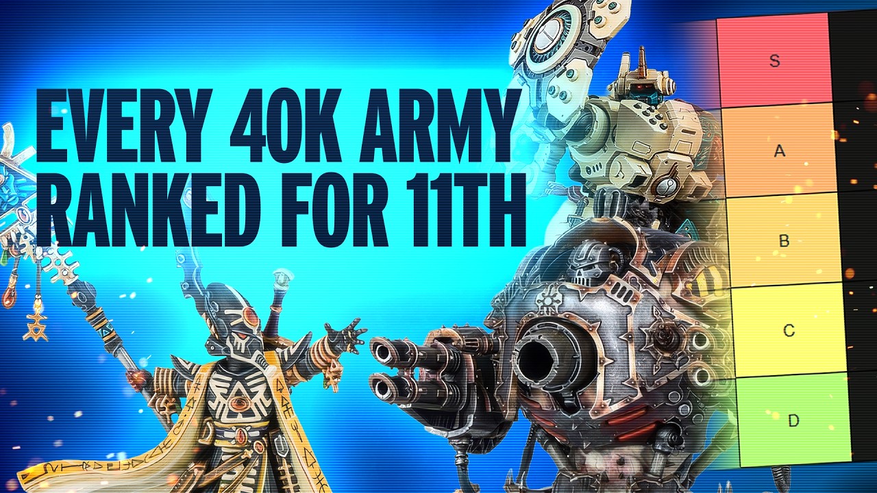 Рейтинг всех армий Warhammer 40k для 11-й редакции